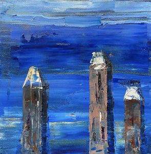 Schilderij Dukdalven van Jeanette Ruigrok Stompe Toren, illustratie website Stompe Toren Spaarnwoude